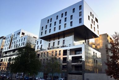 Complejo Residencial Isla de Lyon – ArquiTravel - Fuksas - Lyon - Francia - Arquitectura Minimalista